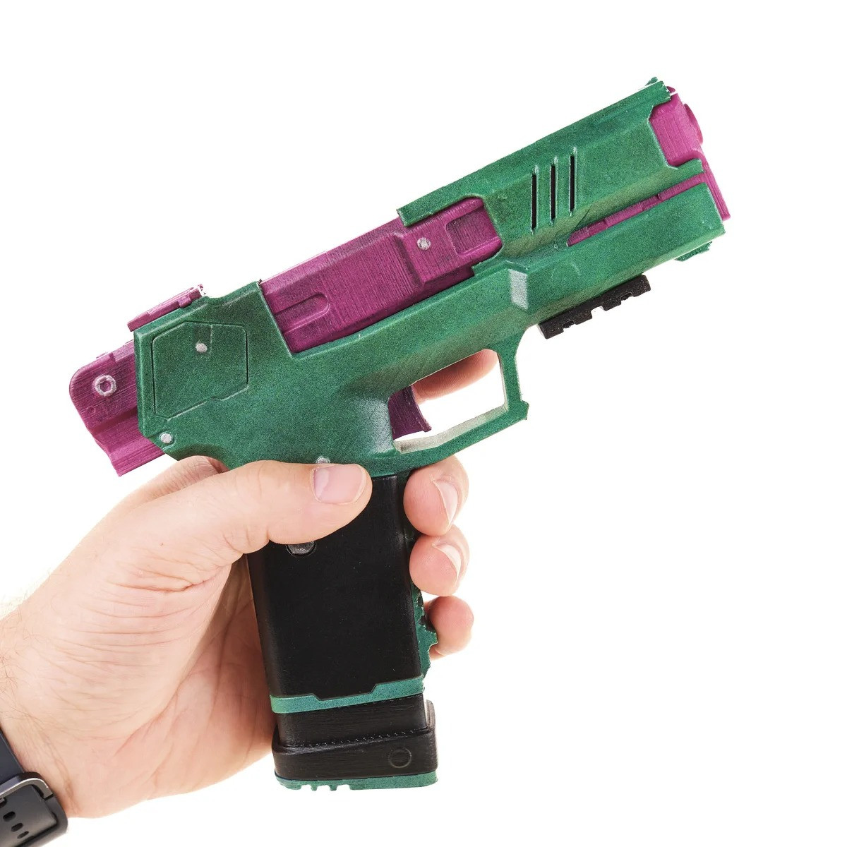 Rebeccas Pistol Replica Prop From Cyberpunk 2077 By Blasters4Masters 1