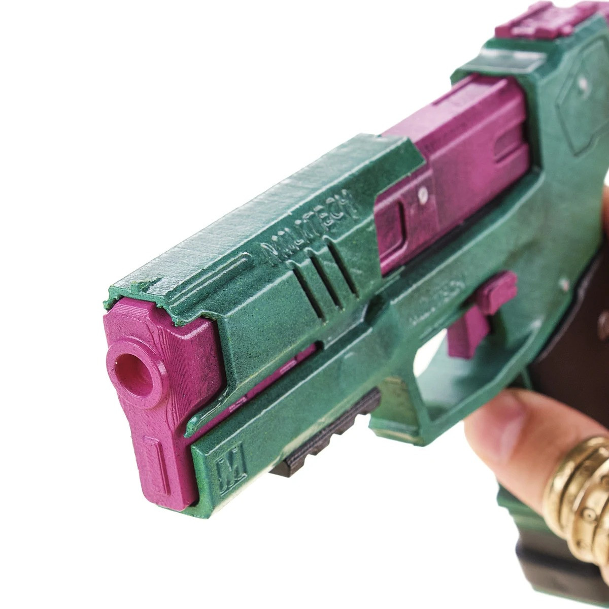 Rebeccas Pistol Replica Prop From Cyberpunk 2077 By Blasters4Masters 7