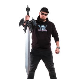 Alastor Sword Replica Prop From Devil May Cry By Blasters4Masters 5