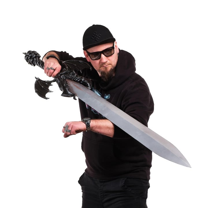 Alastor Sword Replica Prop From Devil May Cry By Blasters4Masters 1