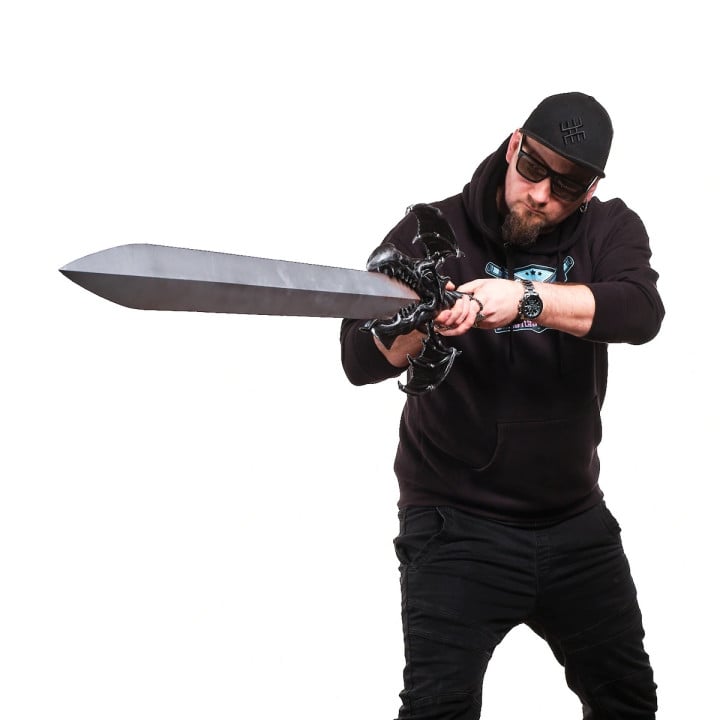 Alastor Sword Replica Prop From Devil May Cry By Blasters4Masters 3