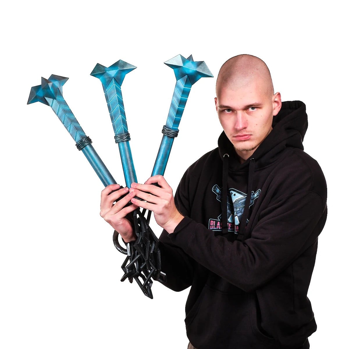 Cerberus Ice Nunchaku Replica Prop From Devil May Cry By Blasters4Masters 1