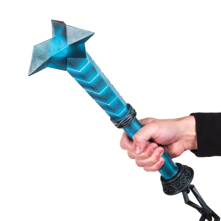 Cerberus Ice Nunchaku Replica Prop From Devil May Cry By Blasters4Masters 5