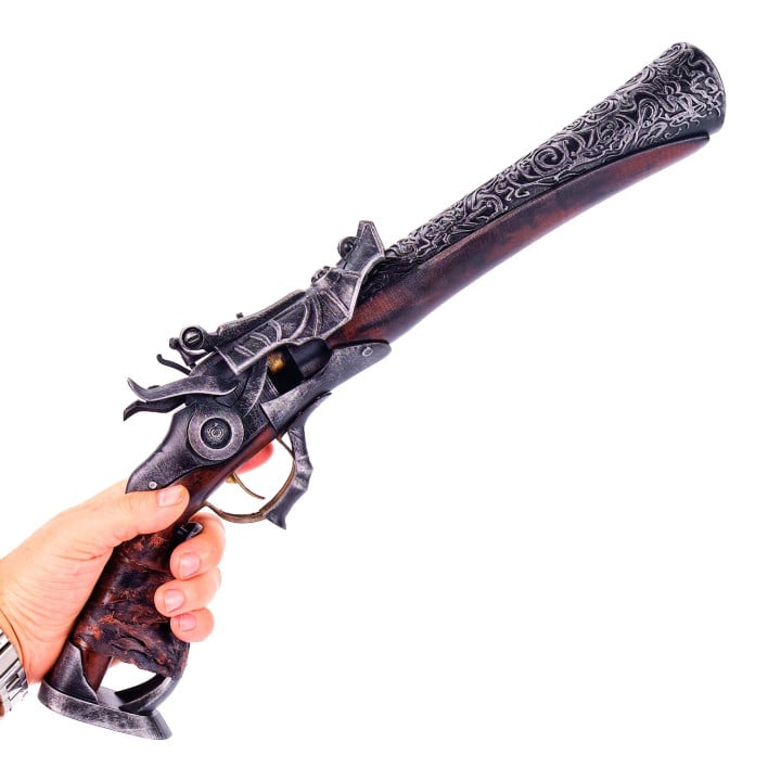 Hunter Pistol Replica Prop From Bloodborne By Blasters4Masters 1