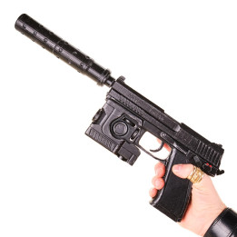 HK MK23 SOCOM Suppressed Replica Prop From Metal Gear Solid By Blasters4Masters 1