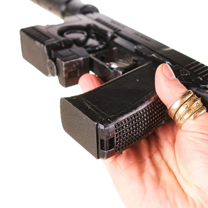 HK MK23 SOCOM Suppressed Replica Prop From Metal Gear Solid By Blasters4Masters 3