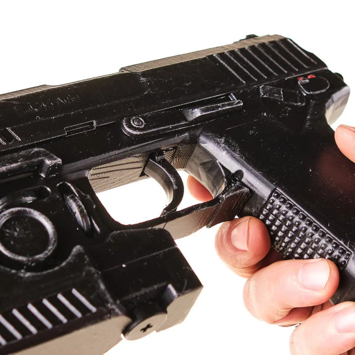 HK MK23 SOCOM Suppressed Replica Prop From Metal Gear Solid By Blasters4Masters 4