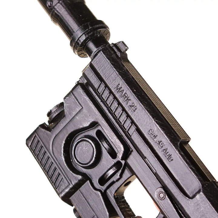 HK MK23 SOCOM Suppressed Replica Prop From Metal Gear Solid By Blasters4Masters 7