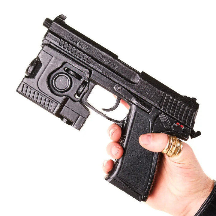 HK MK23 SOCOM Suppressed Replica Prop From Metal Gear Solid By Blasters4Masters 10