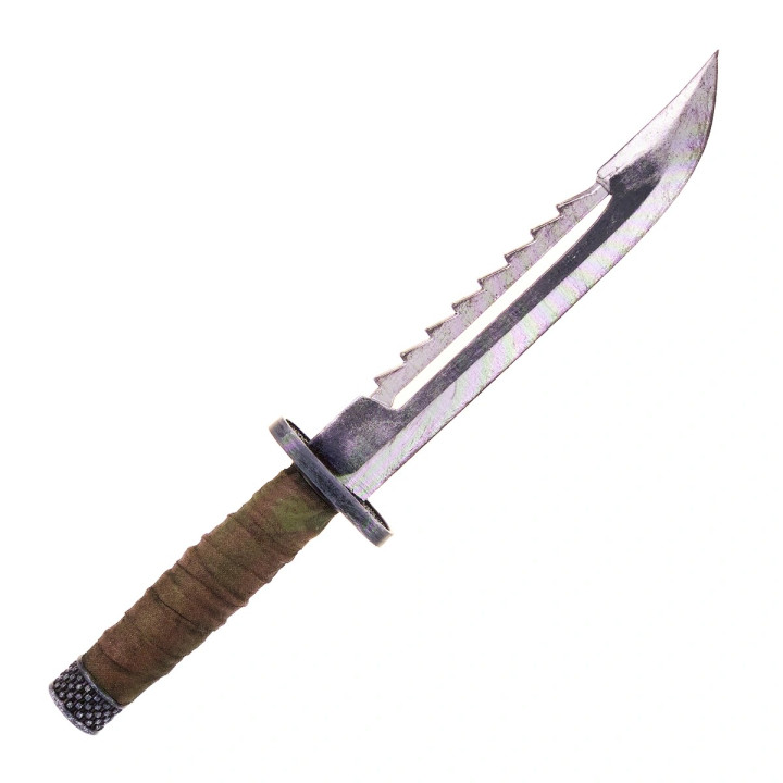 Survival Knife Replica Prop From Metal Gear Solid By Blasters4Masters 6