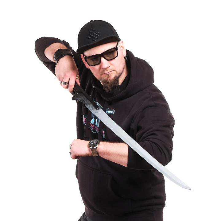 HF Long Sword Replica Prop From Metal Gear Rising Revengeance By Blasters4Masters 1
