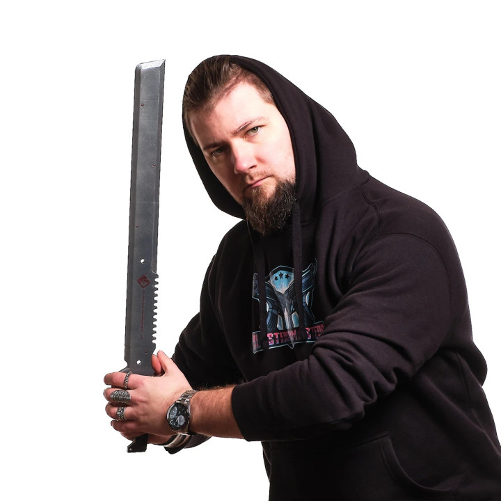 Sundowners Dual Machetes Replica Prop From Metal Gear Rising Revengeance By Blasters4Masters