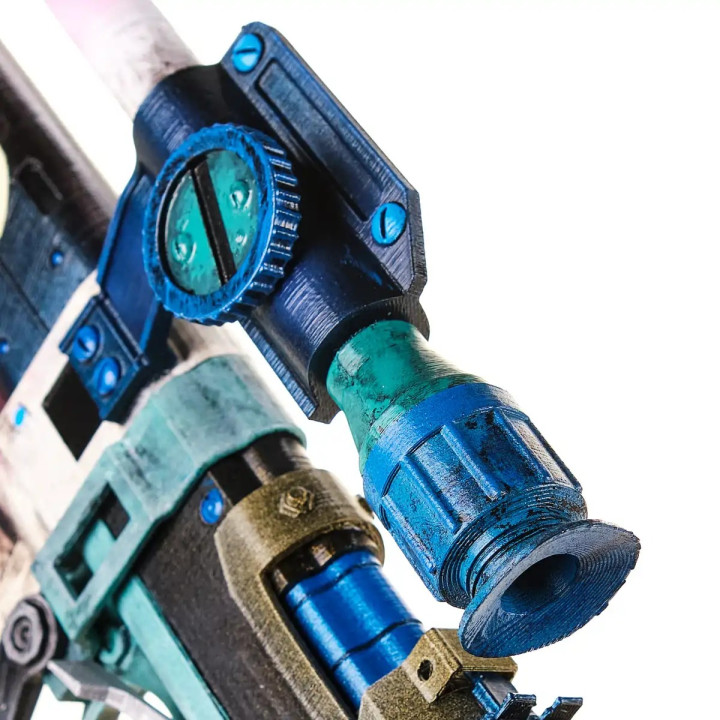 Infinity Pistol Replica Prop From Borderlands 2 By Blasters4Masters 6