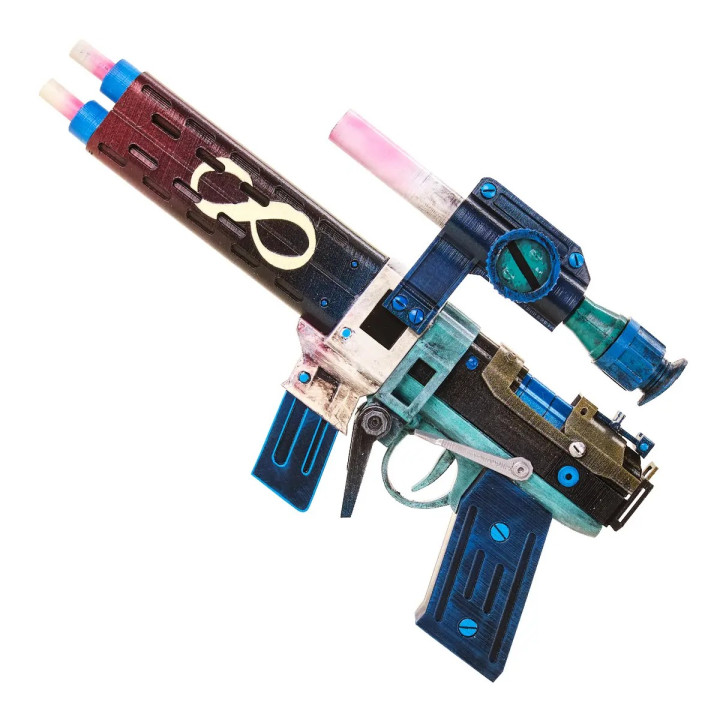 Infinity Pistol Replica Prop From Borderlands 2 By Blasters4Masters 10