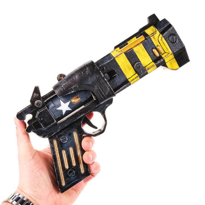 Unkempt Harold Torgue Pistol Replica Prop From Borderlands 2 By Blasters4Masters 1