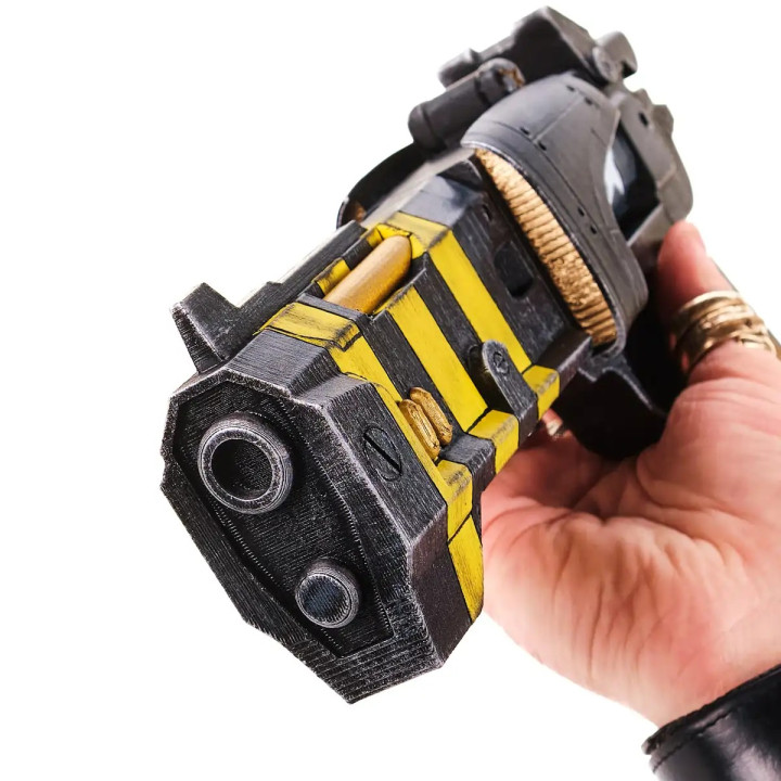 Unkempt Harold Torgue Pistol Replica Prop From Borderlands 2 By Blasters4Masters 8
