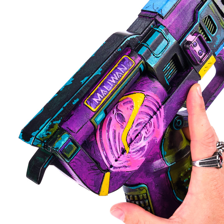 Grog Nozzle Pistol Replica Prop From Borderlands 2 By Blasters4Masters 5
