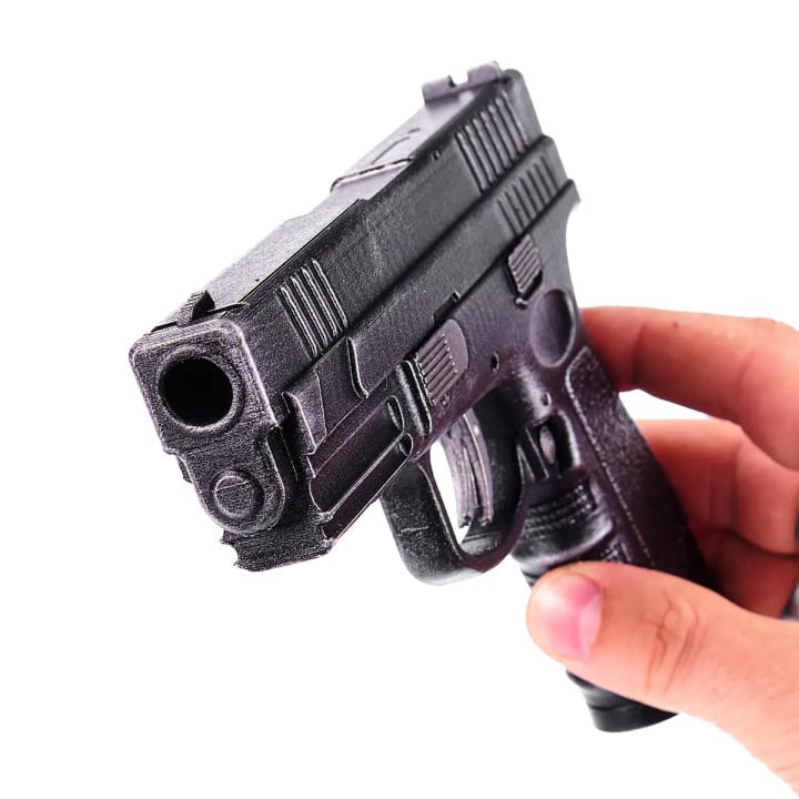 Black Tail Pistol Replica Prop From Resident Evil 4 Remake By Blasters4Masters 7
