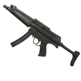 LE 5 SMG Prop Replica from Resident Evil 4 Remake by Blasters4Masters