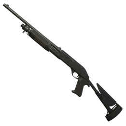 Riot Gun Shotgun Prop Replica from Resident Evil 4 Remake by Blasters4Masters