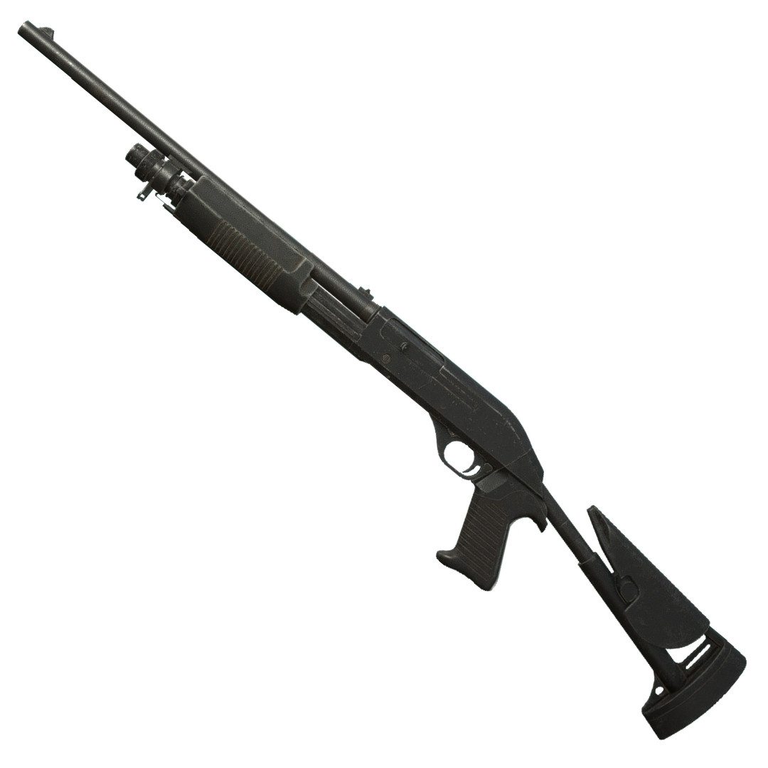Riot Gun Shotgun Prop Replica from Resident Evil 4 Remake by Blasters4Masters
