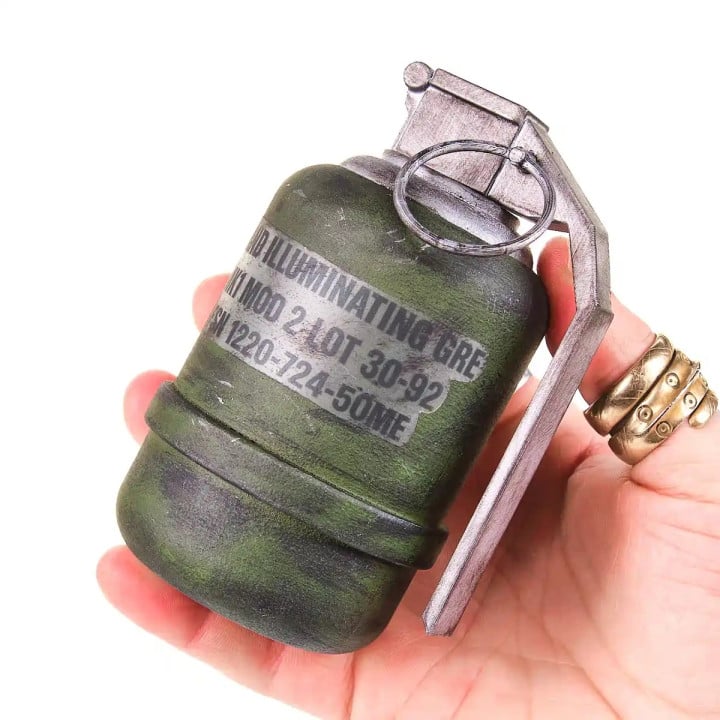 Hand Grenade Replica Prop From Resident Evil 4 Remake By Blasters4Masters 4