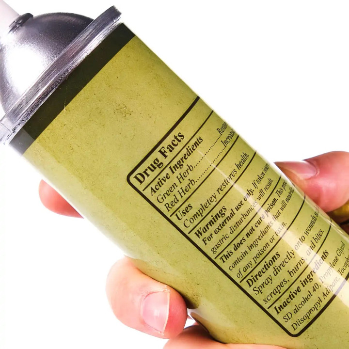 First Aid Spray Replica Prop From Resident Evil 4 Remake By Blasters4Masters 11