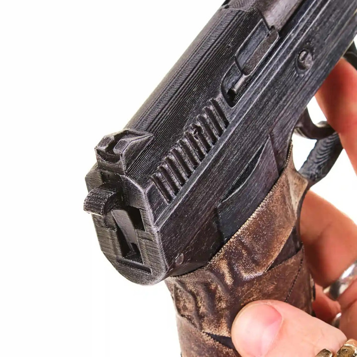 LEMI Pistol Replica Prop From Resident Evil Village By Blasters4Masters 5