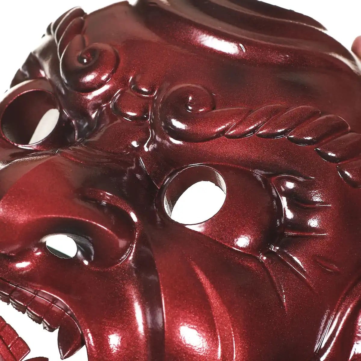 Oni Mask Red Angry Guy Prop By Blasters4Masters 10