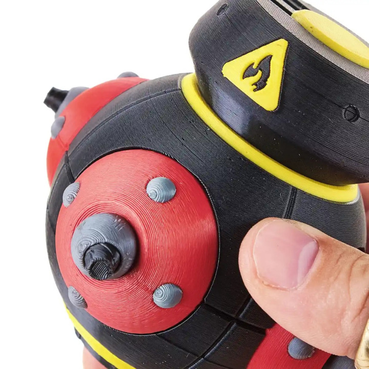 G 142 Pyrotech Grenade Replica Prop From Helldivers 2 By Blasters4Masters 4