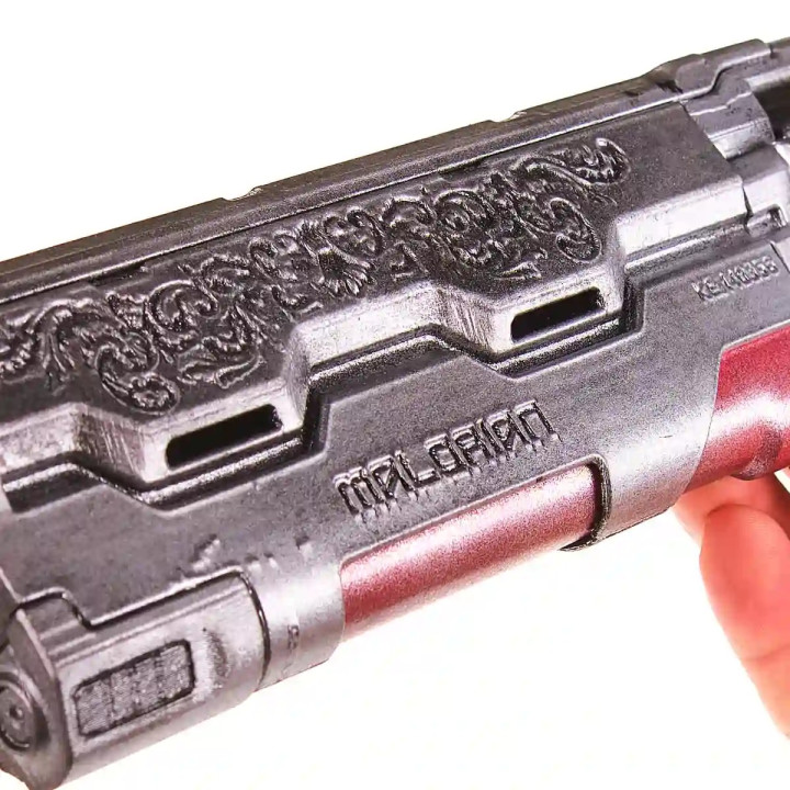 Archangel Revolver Replica Prop From Cyberpunk 2077 By Blasters4Masters 7