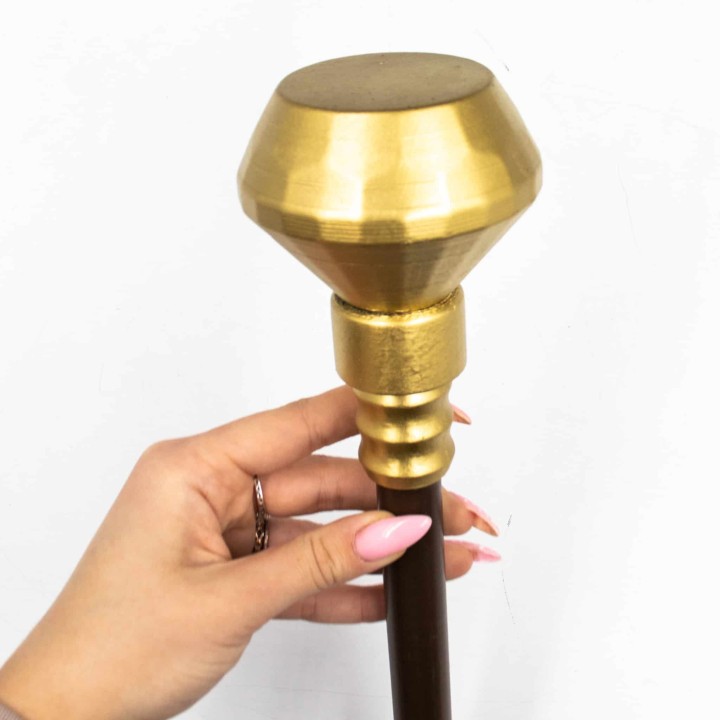Golden Wand Animal Crossing Prop Replica6