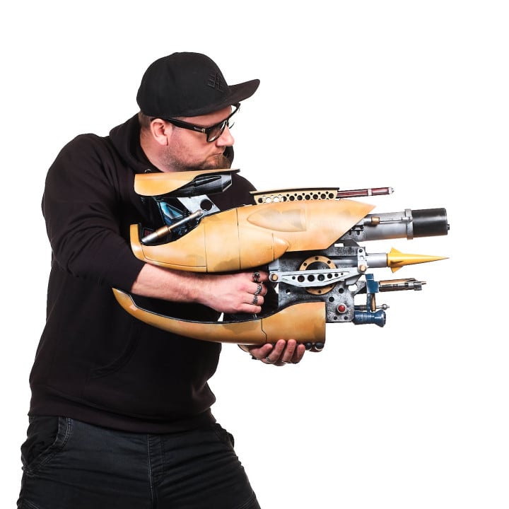 ZF 1 Pod Weapon Replica Prop From The Fifth Element By Blasters4Masters