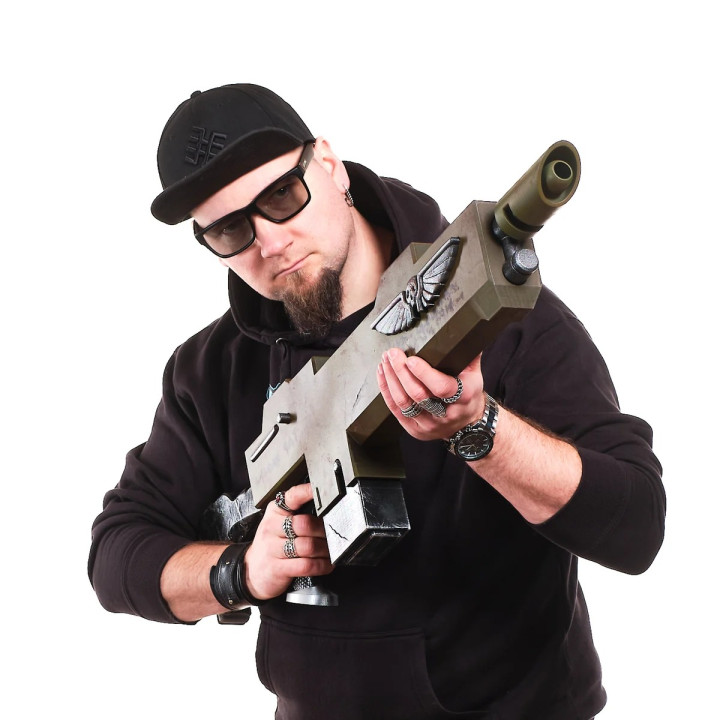Lasgun Replica Prop From Warhammer 40K By Blasters4Masters 6