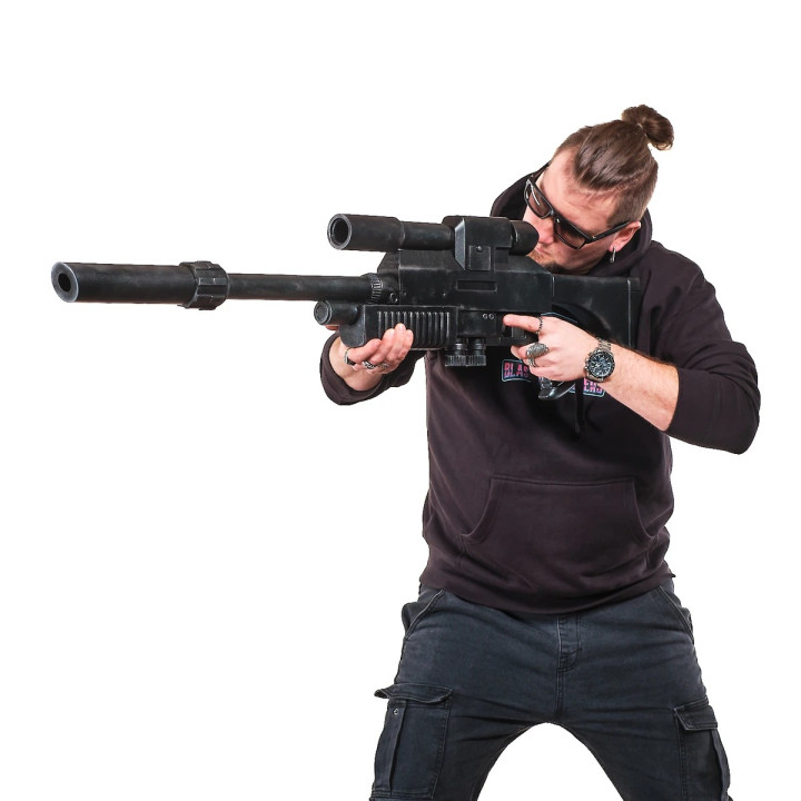 Sniper Rifle Replica Prop From Warhammer 40K By Blasters4Masters 3