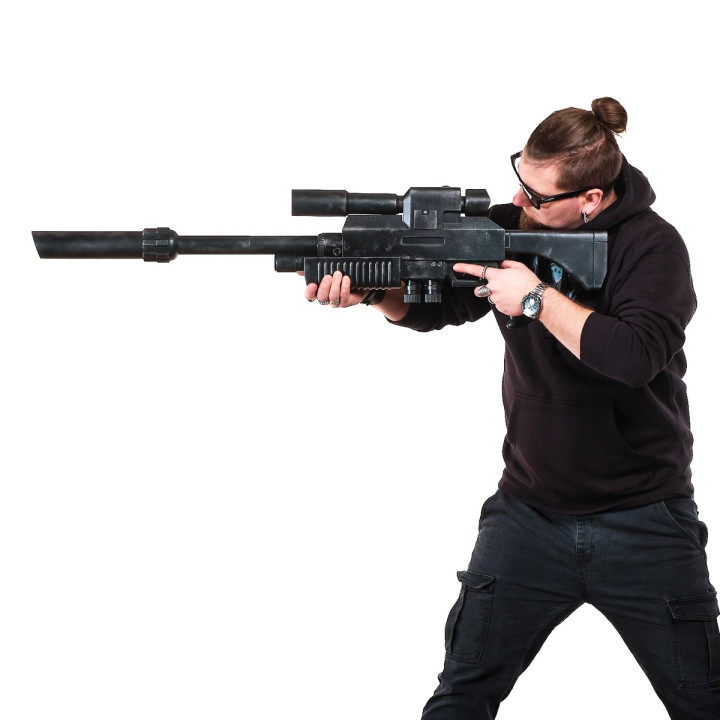 Sniper Rifle Replica Prop From Warhammer 40K By Blasters4Masters 4