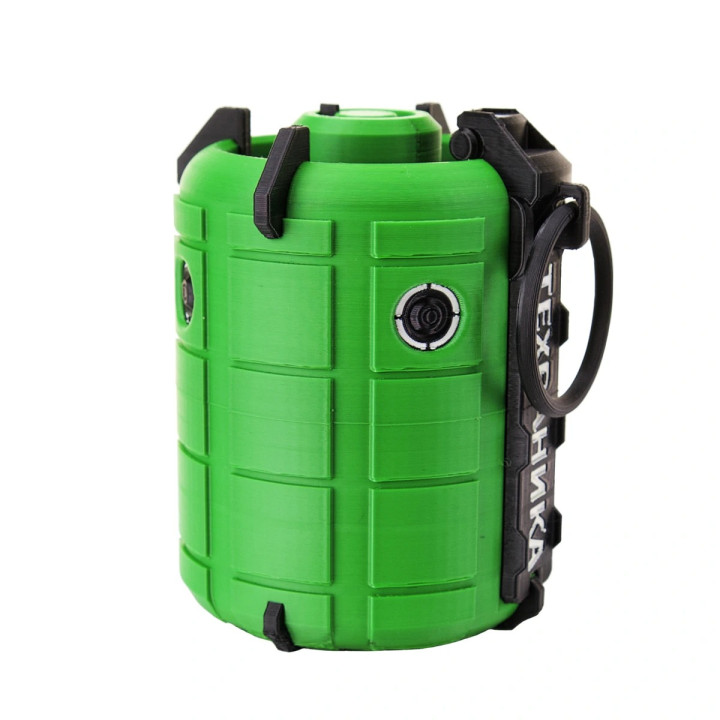 MOLODEC BioHaz Grenade Replica Prop From Cyberpunk 2077 By Blasters4Masters 1