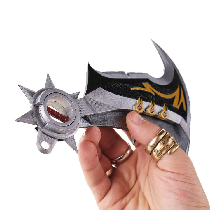 Draven Axe Replica Prop From League Of Legends By Blasters4Masters 4