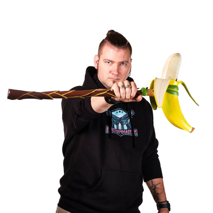 Peely Pick Pickaxe Replica Prop From Fortnite By Blasters4Masters 2