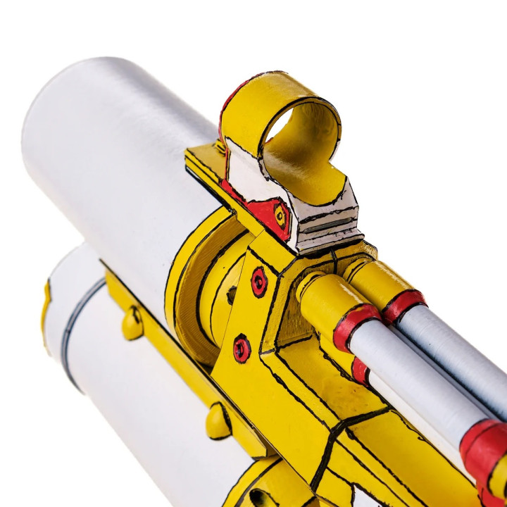 Maliwan Hyper Hydrator Pistol Replica Prop From Borderlands 3 By Blasters4Masters 6