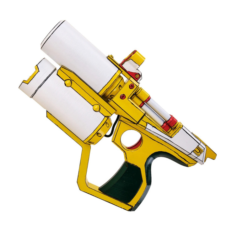 Maliwan Hyper Hydrator Pistol Replica Prop From Borderlands 3 By Blasters4Masters 8