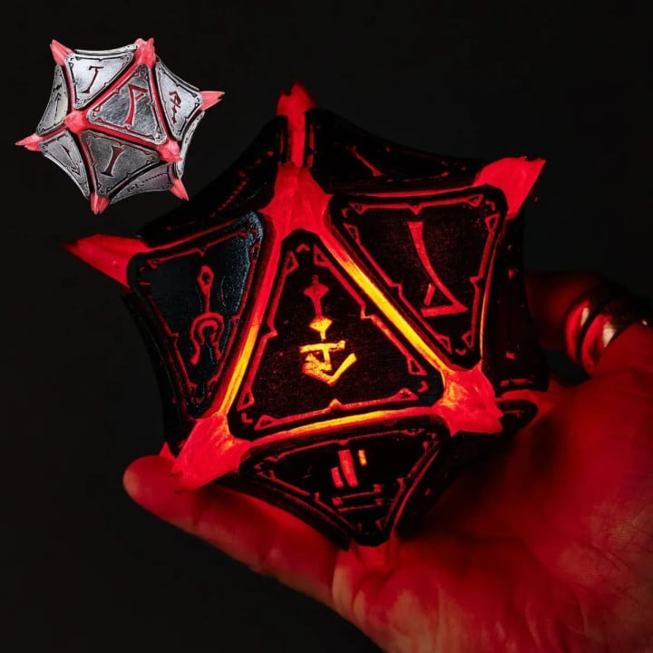 Shadowheart's Mysterious Artefact - Baldur's Gate 3 (RGB Edition - Silver)
