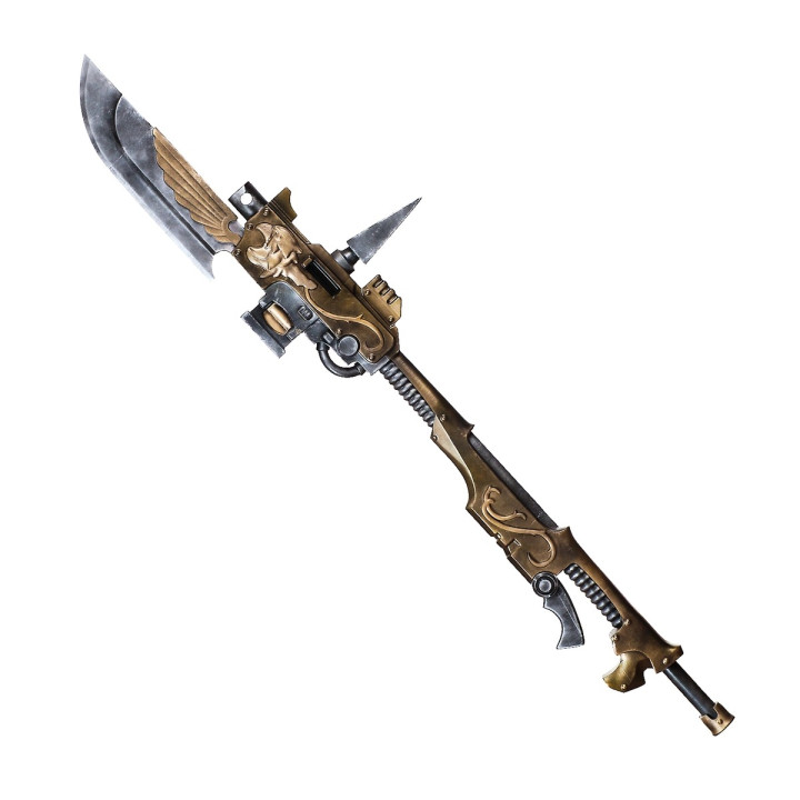 Custodes Spear Replica Prop From Warhammer 40K By Blasters4Masters 4
