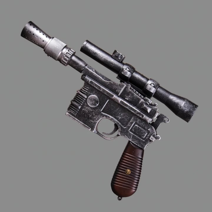Han Solo DL 44 Blaster PREMIUM EDITION Replica Prop From Star Wars By Blasters4Masters 12